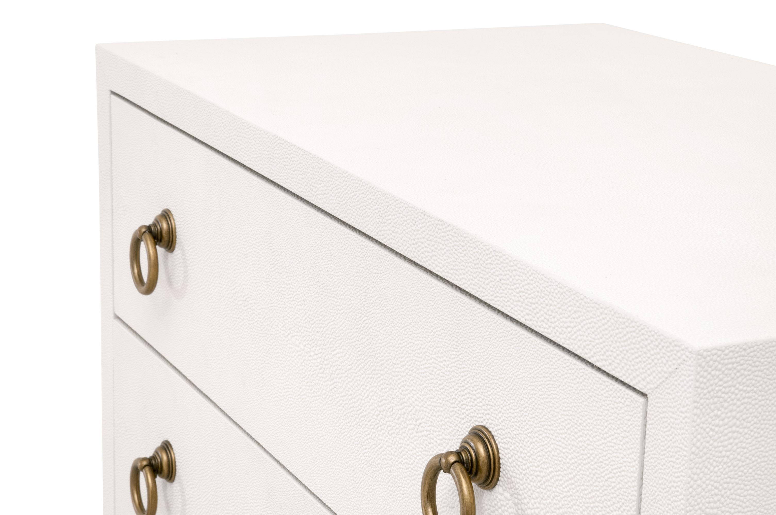 Strand Shagreen 2-Drawer Nightstand | Essentials For Living